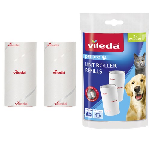 VLOŽKY NA VLÚČKOVÚ SRSŤ A SRSŤ PSOV A MAČIČIEK 2x29 LIST VILEDA PET PRO