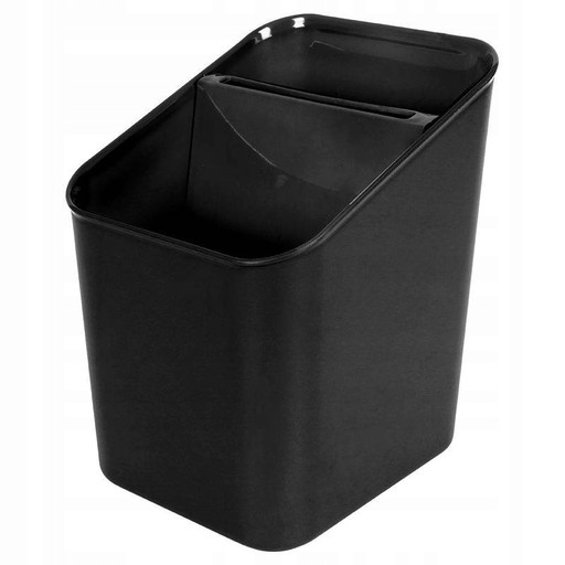 ODKAPÁVAČ NA PRÍBORY čierny organizér a sušička vyberateľná vložka 14x11x16 cm