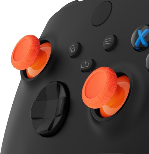 ANALÓGOVÝ OVLÁDAČ MUSHROOM KNOB PRE XBOX ONE PAD ORANŽOVÝ
