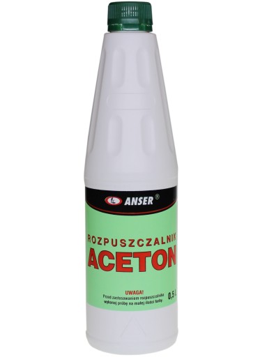 Rozpúšťadlo Acetón Anser 500 ml