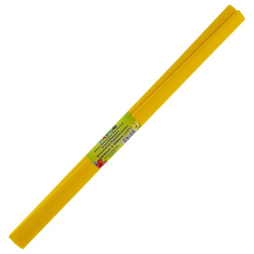 Titánový zvlnený hodvábny papier 200x50 ŽLTÝ 107815