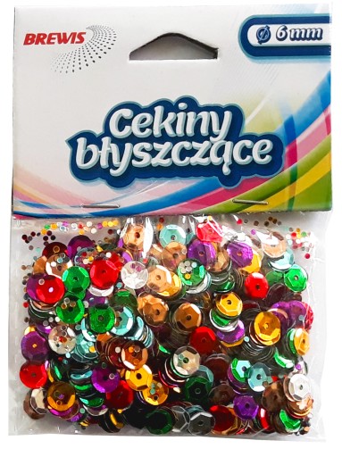 LESKLÉ ozdobné flitre, farba kreatívna MIX
