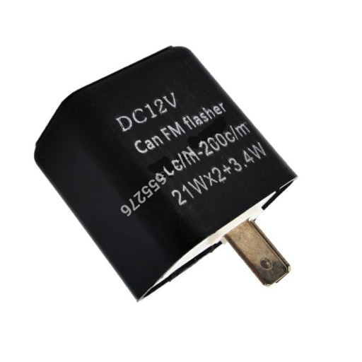 Nastaviteľný LED prerušovač smerových svetiel 2pin