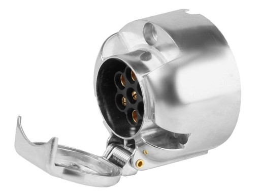 DB-AutoMotiv 7-PIN hliníková zásuvka na príves