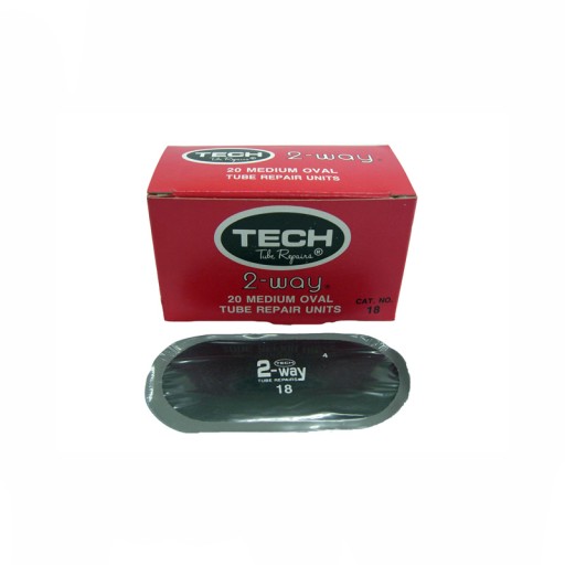 18 Tech záplata trubice 100x50 mm