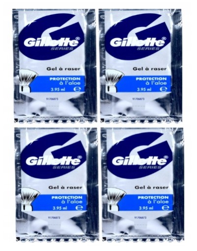 GILLETTE HOLENIE RAPS BLUE II PLUS 7 ks + SÚPRAVA GÉLU NA HOLENIE
