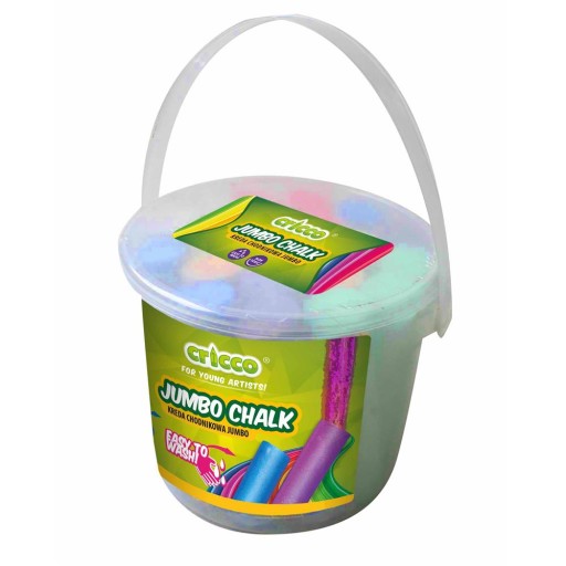 JUMBO CRICCO FAREBNÁ CHALK 20 KUSOV VEDRO