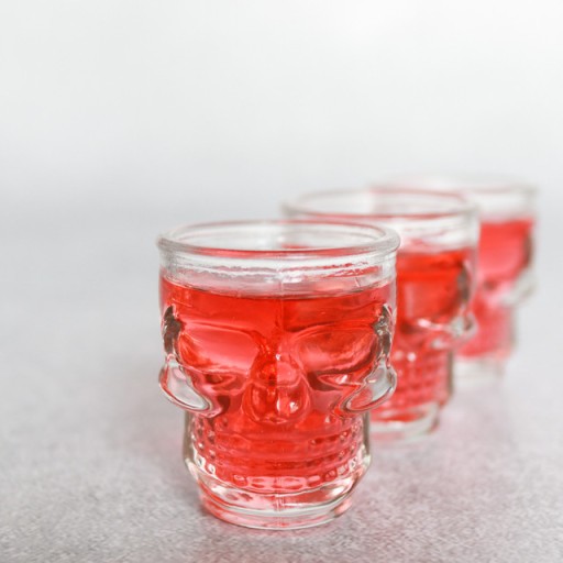 POHÁRKY NA VODKU na likéry, 50 ml, 3 ks
