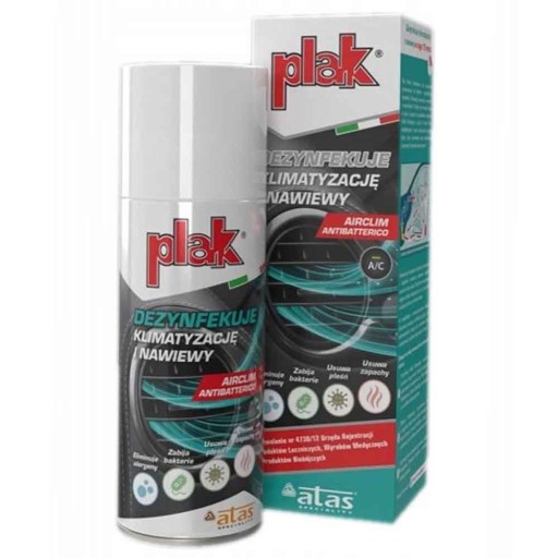 ATAS PLAK AIR CLIM 200 ML DEZINFEKČNÝ PROSTRIEDOK