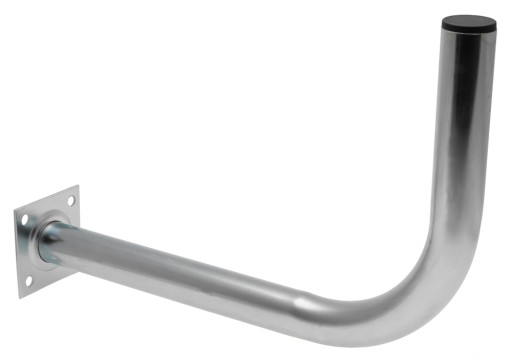 Balkónový držiak antény, ohnutý, 40 cm UBW40/BC