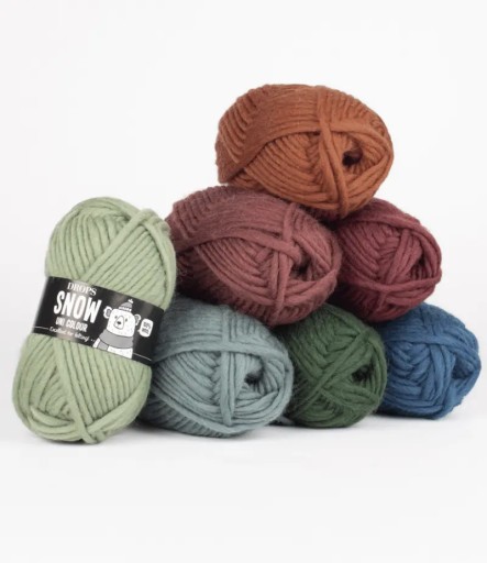 Priadza Drops SNOW 50g - Farba: 104 kobalt