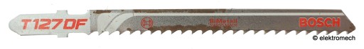 Hliníkový pílový list do priamočiarej píly BOSCH T127DF bimetal