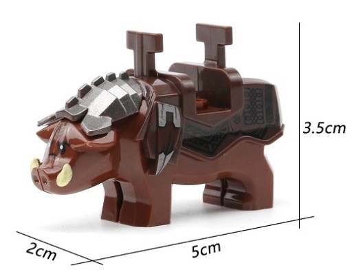 Kompatibilné s blokmi figúrok War Boar