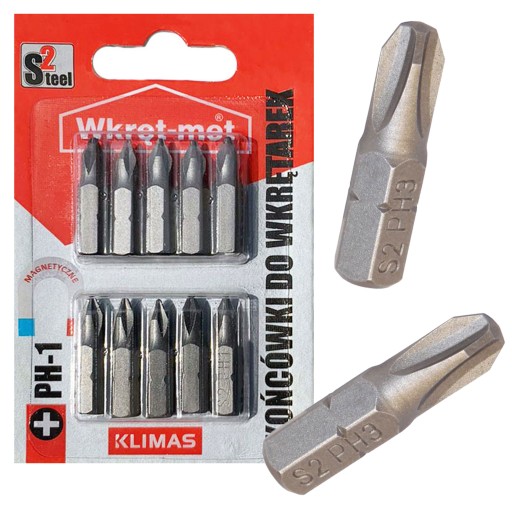 HROTY SKRUTKOVAČA BIT PH1 25MM 10 KS kríž