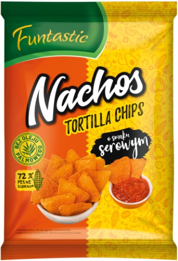 PD Nachos Funtastic syrové lupienky tortilla 150g