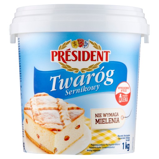 Tvarohový tvarohový koláč v prezidentovom vedierku 1kg