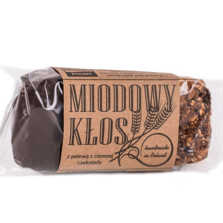 MEDOVÁ TYČINKA S JAHODOU A MALINAMI 80G