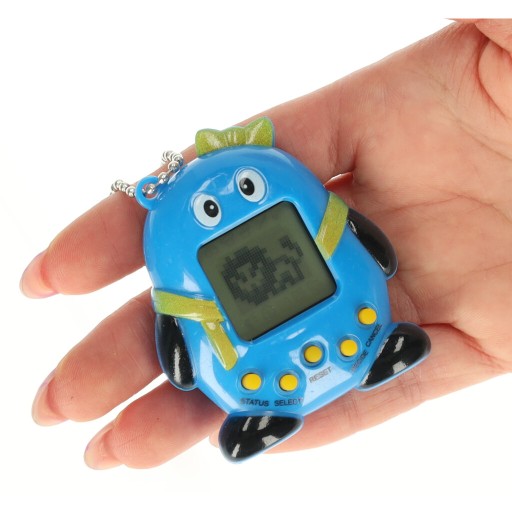 Tamagotchi Elektronická hračka hra vaječné modré zvieratko