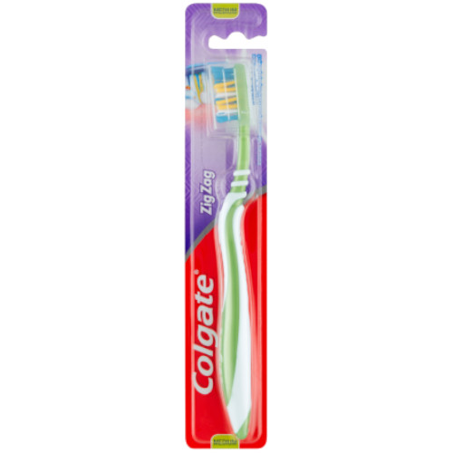 COLGATE ZIG ZAC BRUSH 1ks, stredná tvrdosť