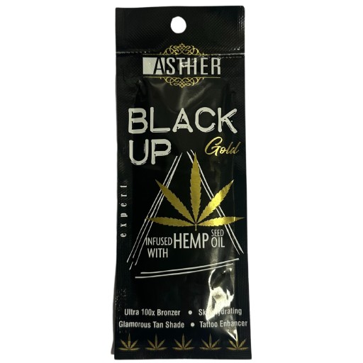 Bronzer s konopným olejom Asther Black Up Gold 15 ml