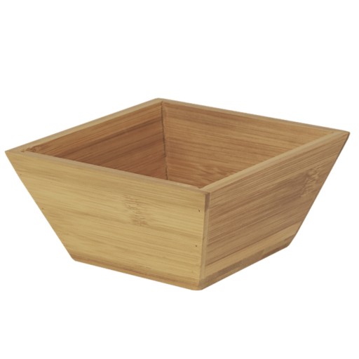 Bambusová štvorcová miska