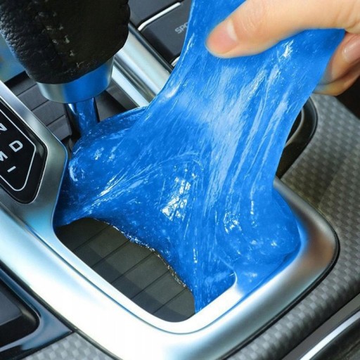 GÉLOVÝ ČISTIČ GUMY ELASTIN NA ČISTENIE KOKPITU AUTA A KLÁVESNICE TELEFÓNU