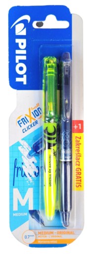 Zvýrazňovač guľôčkového pera Pilot Frixion Clicker N