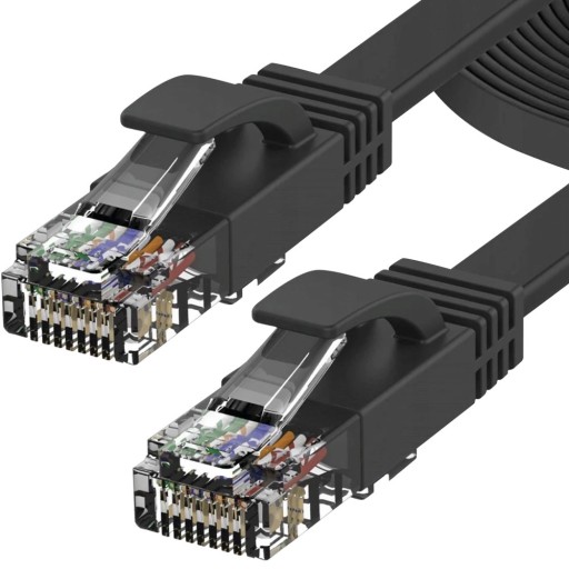 LAN ETHERNET INTERNET KRÚBENÝ PÁROVÝ KÁBEL RJ45 UTP CAT6 CAT 6 5M