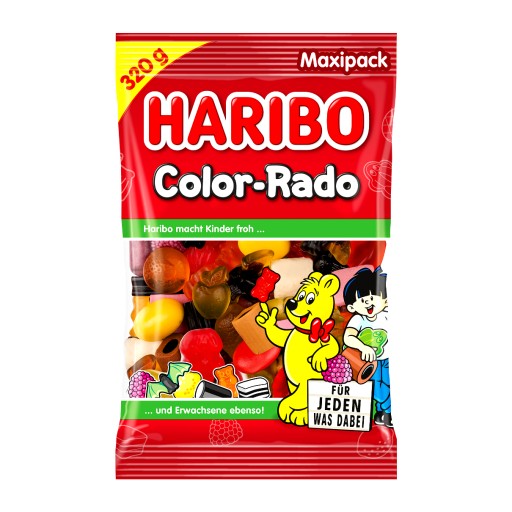 Haribo Color Rado Gummi zo sladkého drievka 320 g s DE