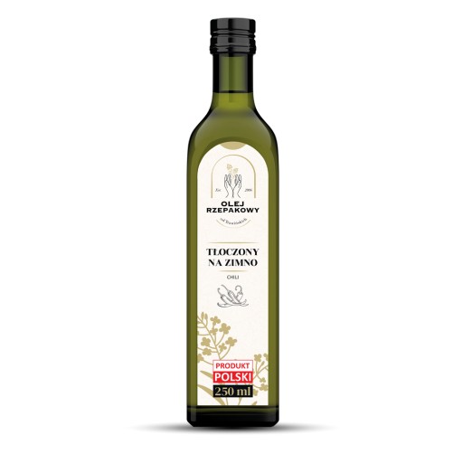 Za studena lisovaný repkový olej 250 ml s čili