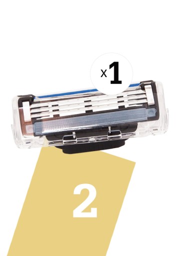 GILLETTE MACH3 holiaci strojček + 1 NÁPLŇ
