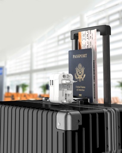 ADAPTÉR USA UK EU AUS CESTOVNÁ SIEŤ ADAPTÉR + 2x USB