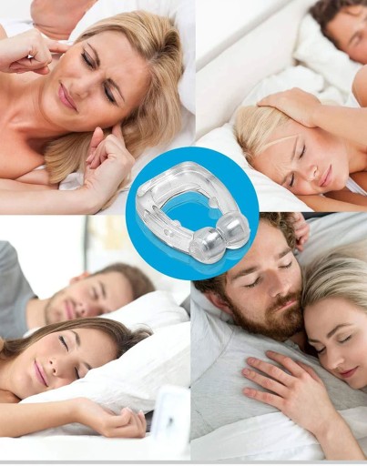 SADA 3X MAGNETICKÝCH KLIPOV NA NOSNÉ KLIPY PROTI CHRÁPANIU