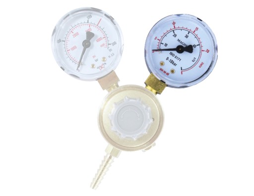 PRACOVNÝ MANOMETER AR/CO2 TYP MINI 1/8