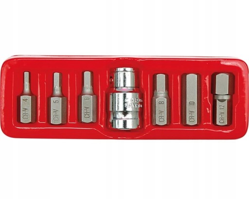 SET VOREL HEX ALLEN TIPS H4 - H12 SET. 7KS. 66710