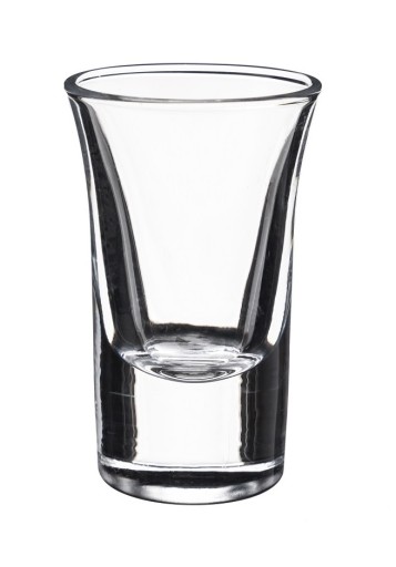 CHEERS poháre na vodku 28 ml 6 ks hrubé pevné sklenené poháre na vodku