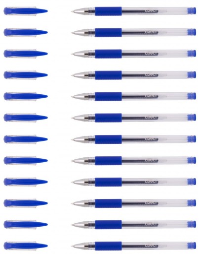 D.Rect 2603 gélové pero 0,5 mm modré x 12