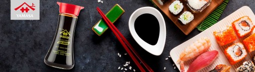 Japonská originálna sójová omáčka na sushi 500 ml Yamasa