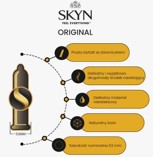 UNIMIL SKYN ORIGINÁLNE NELATEXOVÉ kondómy