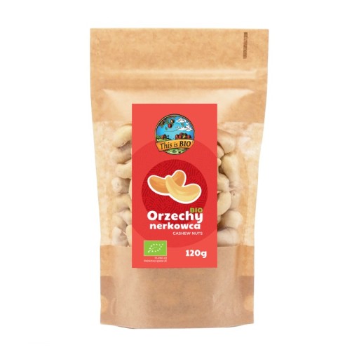 Bio kešu oriešky 120g - Toto je BIO
