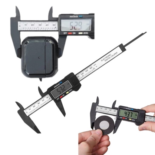 ELEKTRONICKÉ DIGITÁLNE LCD STRMEŇKA MERANIE 150MM