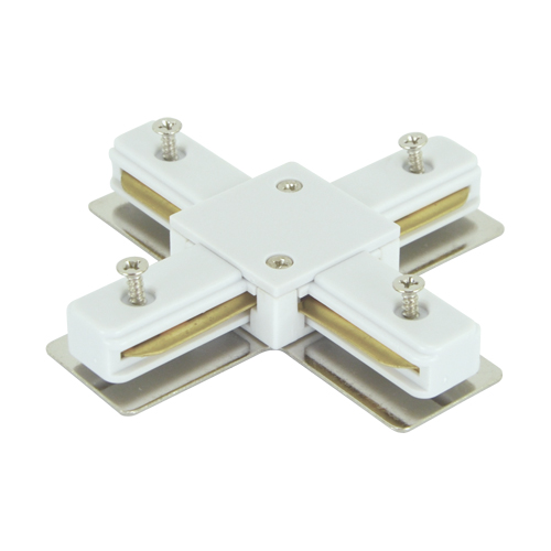 STRUHM Prípojnicový konektor biely CONNECTOR X WHITE 04034