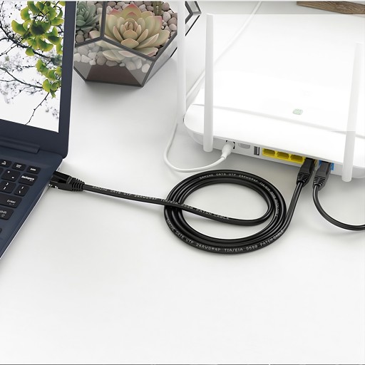 LAN ETHERNET RJ45 CAT6A 6A UTP LAN KÁBEL 15M