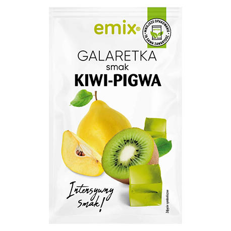Kiwi-dulové želé 75g EMIX