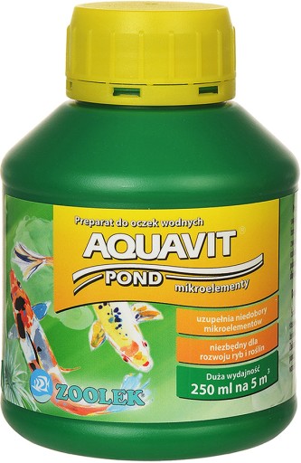 ZOOLEK Aquavit Pond 250ml Mikroprvky do jazierka