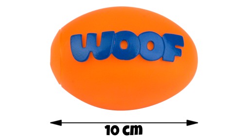 Hračka pre psa SQUEAKING BALL, silná, hrubá, TVRDÁ