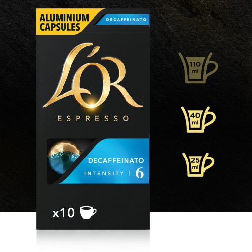 L'OR kapsule pre Nespresso(r)* Decaffeinato 10 ks