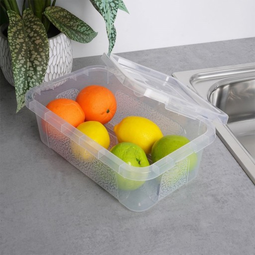 Plastová STORAGE nádoba s vekom, organizér, 4,5L