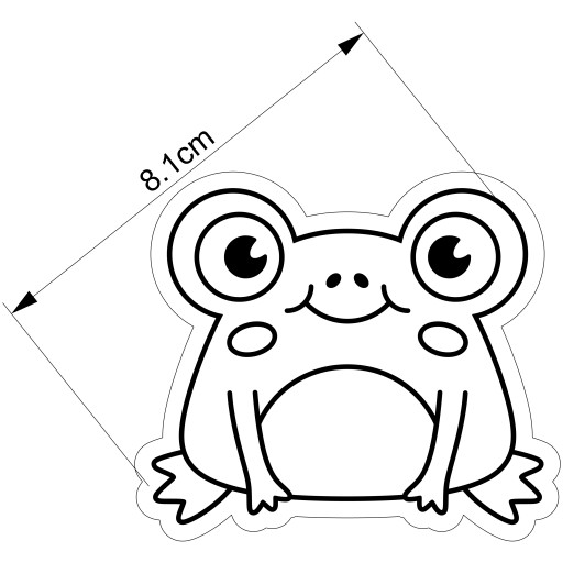 Vykrajovač na sušienky Frog Frog 1 8cm