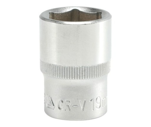 YATO ZÁSUVKA 19MM 1/2 - 6 KRÁTKY CVR KRÁTKY YT-1212